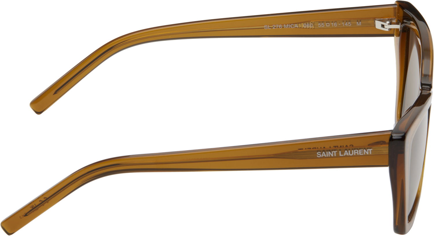 Slnečné okuliare Saint Laurent Saint Laurent SL 276 Mica Sunglasses Hnedá | SL 276 MICA-060, 1