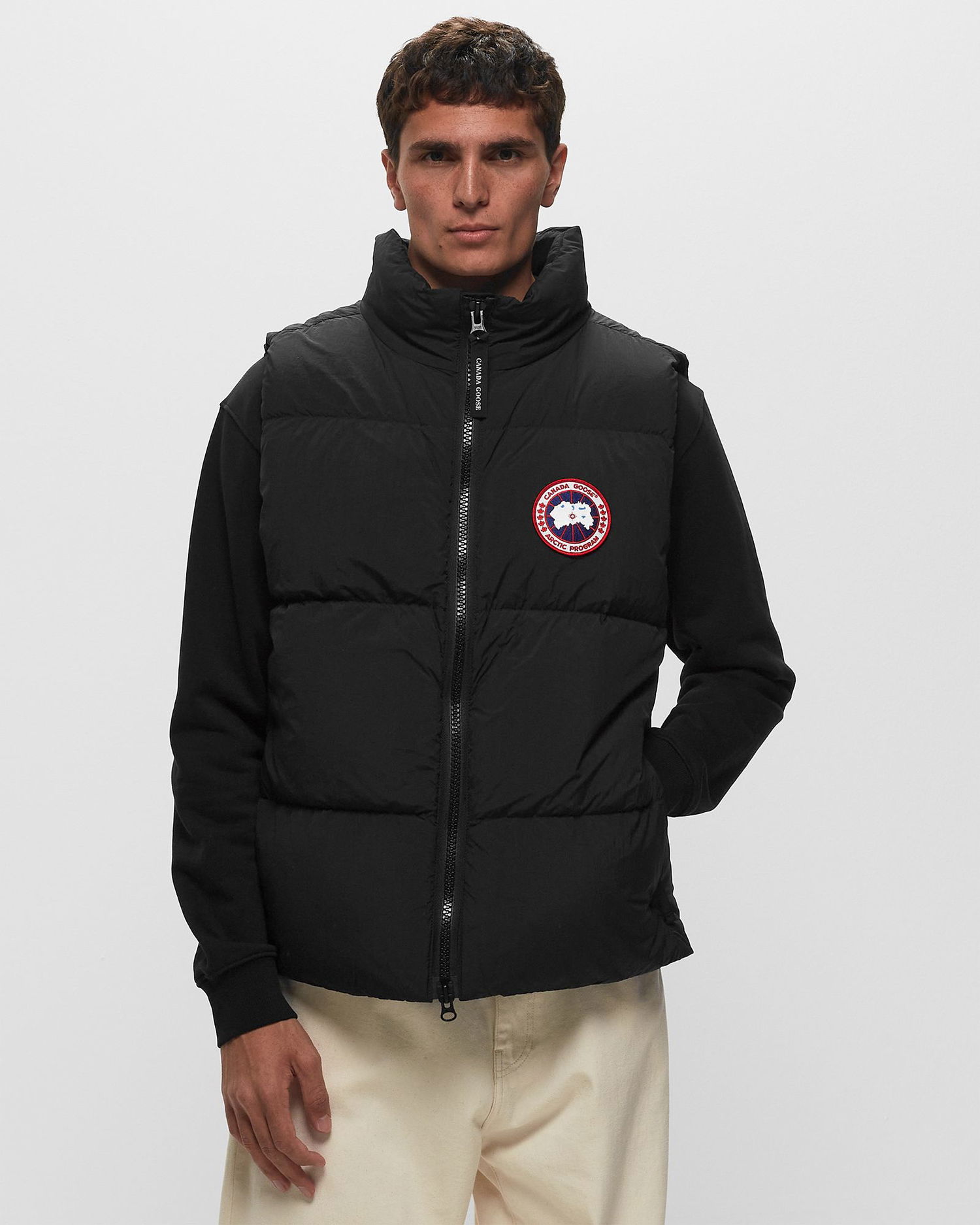 Vesta Canada Goose Lawrence Puffer Vest Čierna | 2804M-61, 1