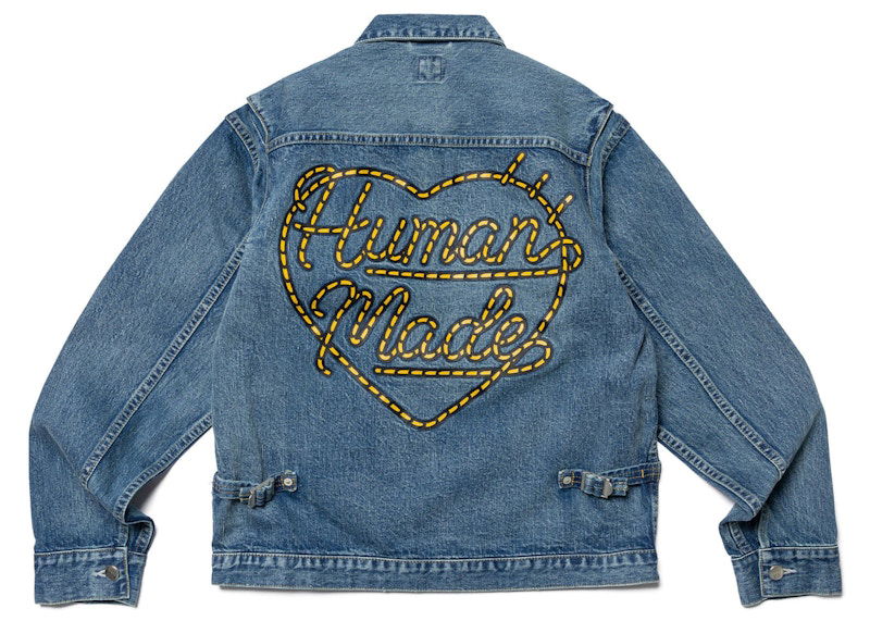 Bunda Human Made Storm Cowboy Denim Jacket Modrá | HM25JK022, 0