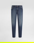 Regular Fit Cotton Jeans With Tag