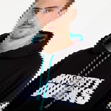 Mikina Mitchell & Ness NHL Playmaker Mighty Ducks Vintage Logo Fleece Hoodie Čierna | TH11148-ADUBLCK, 1