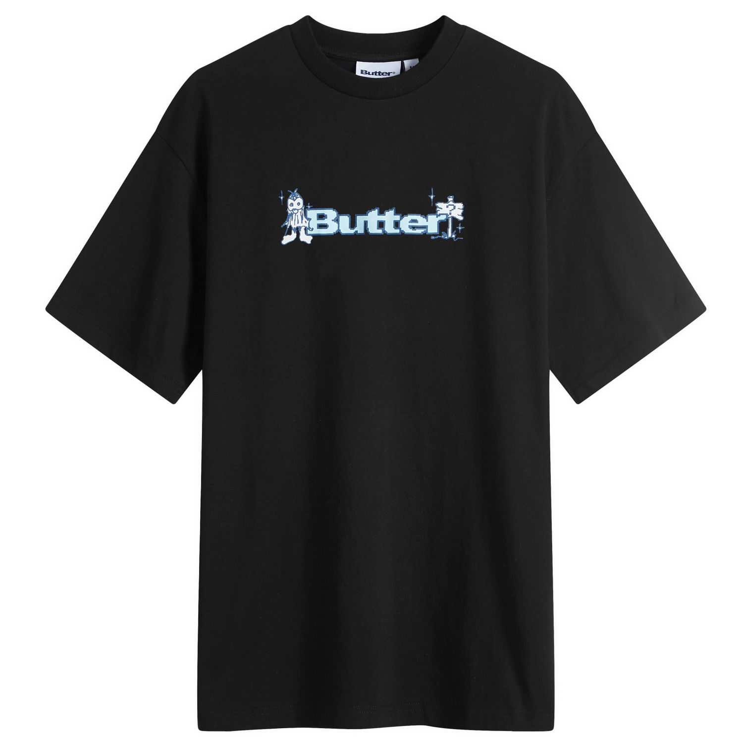 Tričko Butter Goods Quest Logo Black T-Shirt Čierna | BGQ4240017-BLK, 0