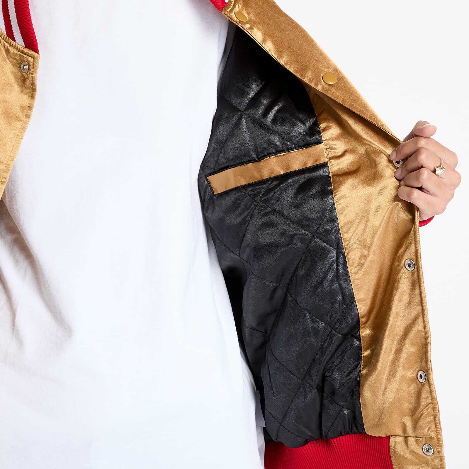 Satin Bomber Jacket