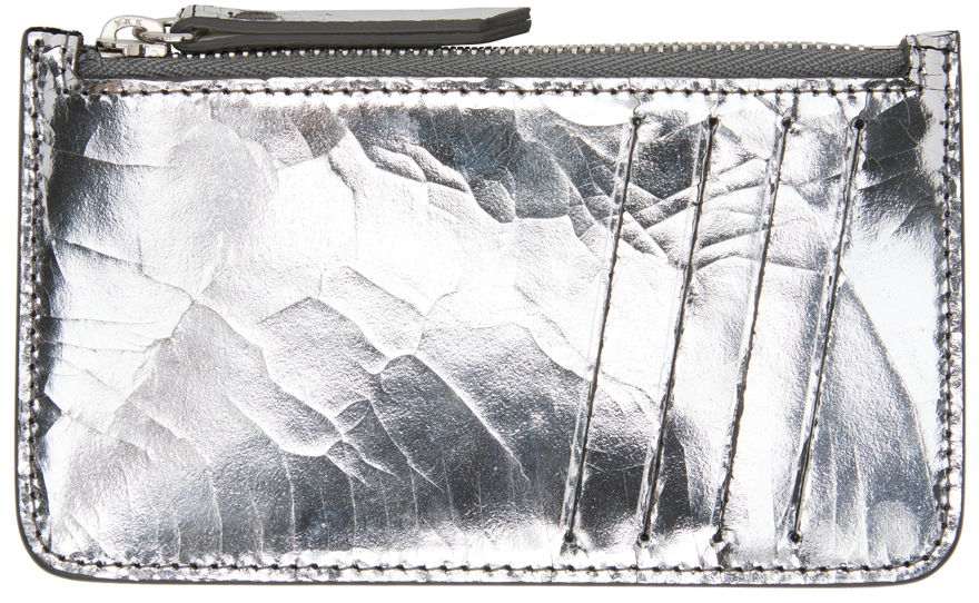 Peňaženka Maison Margiela Mirror Card Holder Šedá | SA1VX0015 P5016, 0