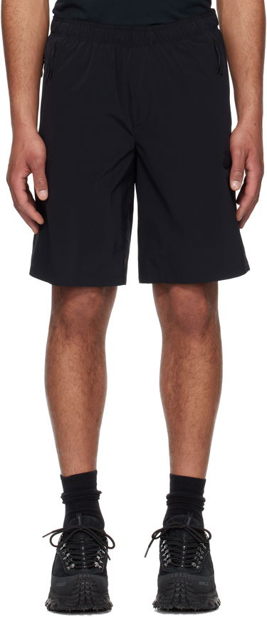 Šortky Moncler Moncler Logo Patch Shorts Čierna | K10912B0000759865, 0