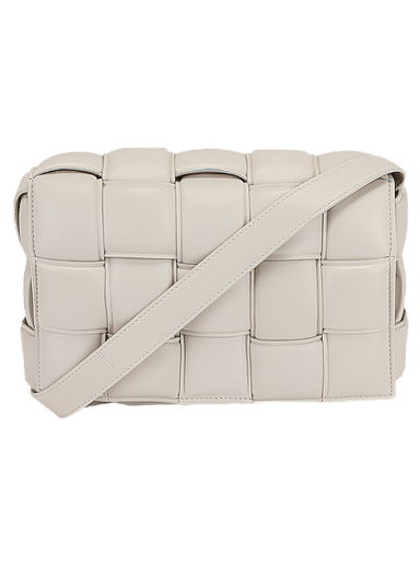 Taška cez rameno Bottega Veneta Padded Cassette Bag Béžová | 591970 VCQR1 9143