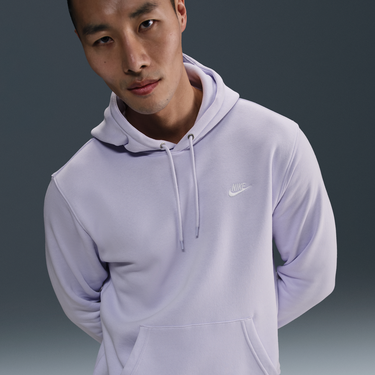 Mikina Nike Nike Club Fleece Hoodie Fialová | FN3859-538, 0