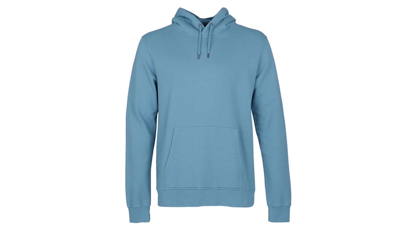 Mikina Colorful Standard Classic Organic Hood Modrá | CS1006-SB, 0