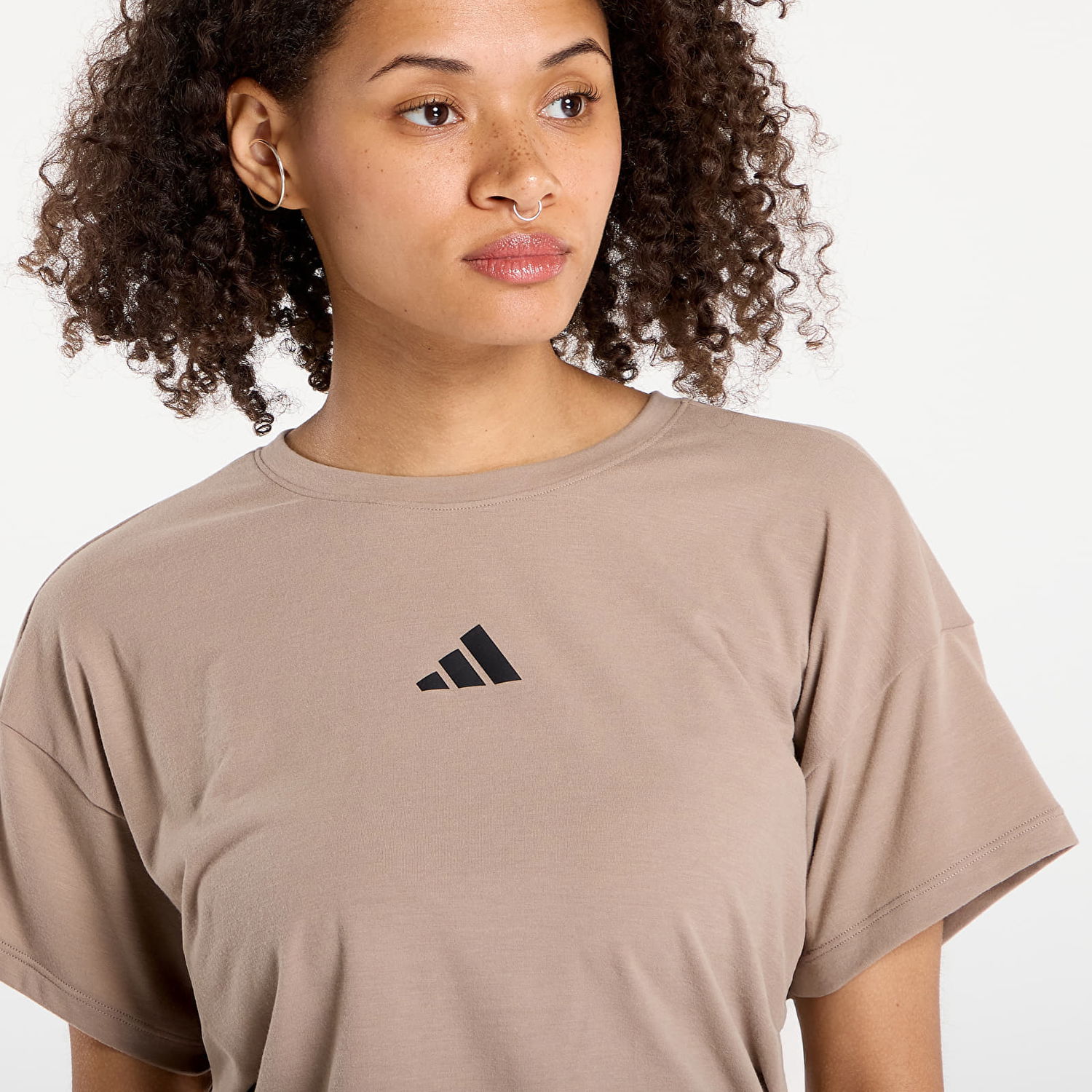 Tričko adidas Performance Adidas Power T-Shirt Béžová | JX1193, 1