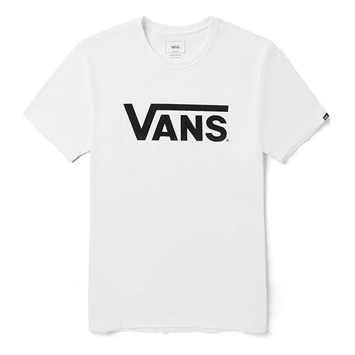 Tričko Vans Classic Logo Short Sleeve T-Shirt Biela | VN0A4MM6WHT, 0