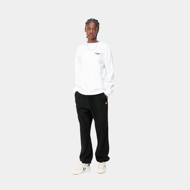 Tepláky Carhartt WIP American Script Sweat Pant Čierna | I032328_89_XX, 3