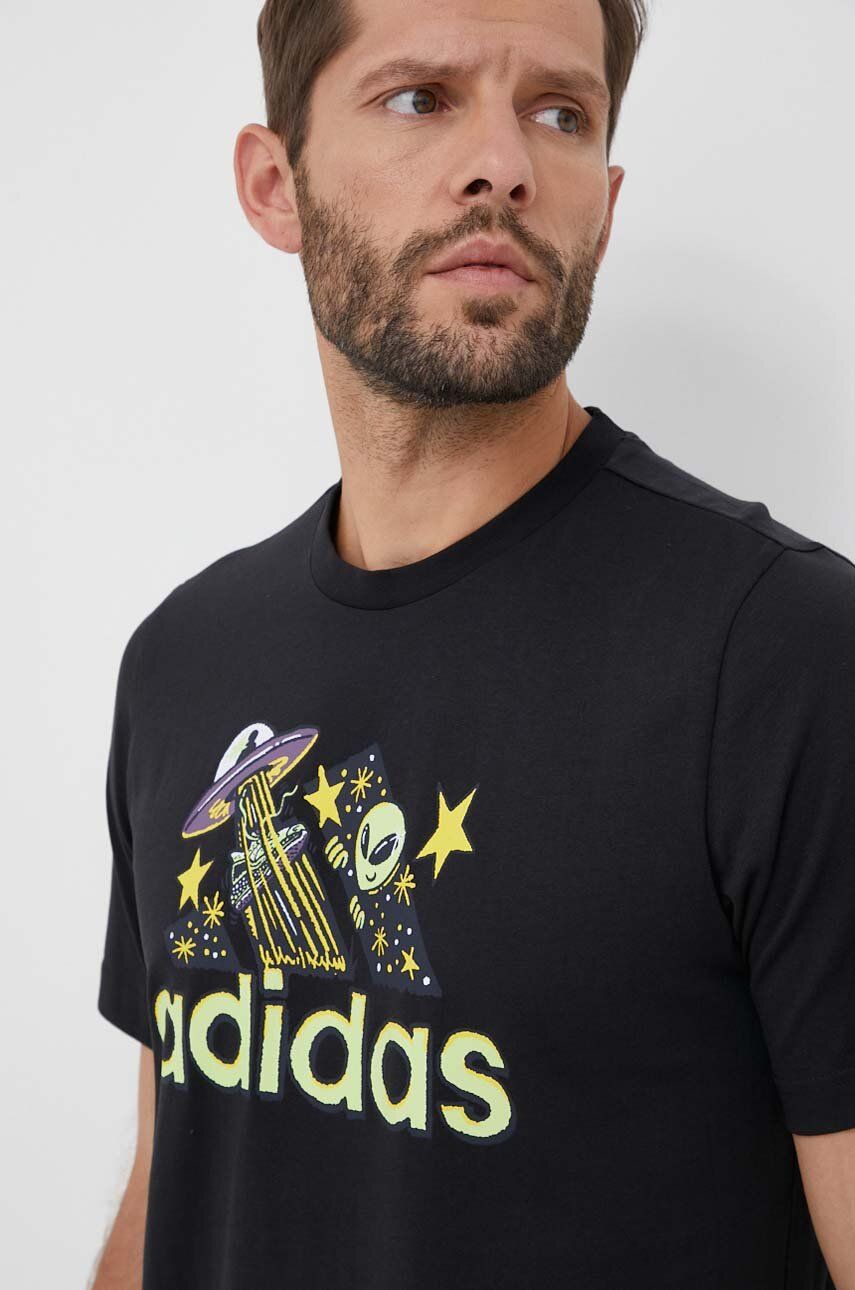 Tričko adidas Originals Sportswear Doodle Graphic T-Shirt Čierna | IL2827, 0