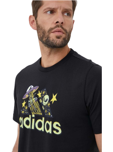 Tričko adidas Originals Sportswear Doodle Graphic T-Shirt Čierna | IL2827