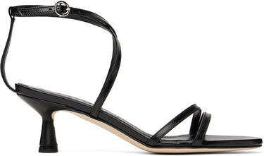 Doplnky Aeyde Aeyde Maeve Leather Heeled Sandals Čierna | A11-HS-PRAR55ST156-SS25-800-007, 0