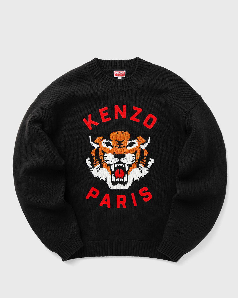 Sveter KENZO RWS LUCKY TIGER JUMPER men Čierna | FE68PU4773LH.99J