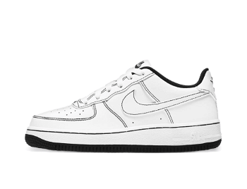 Nike Air Force 1 '07 Low "Contrast Stitch - White Black" GS CW1575-104