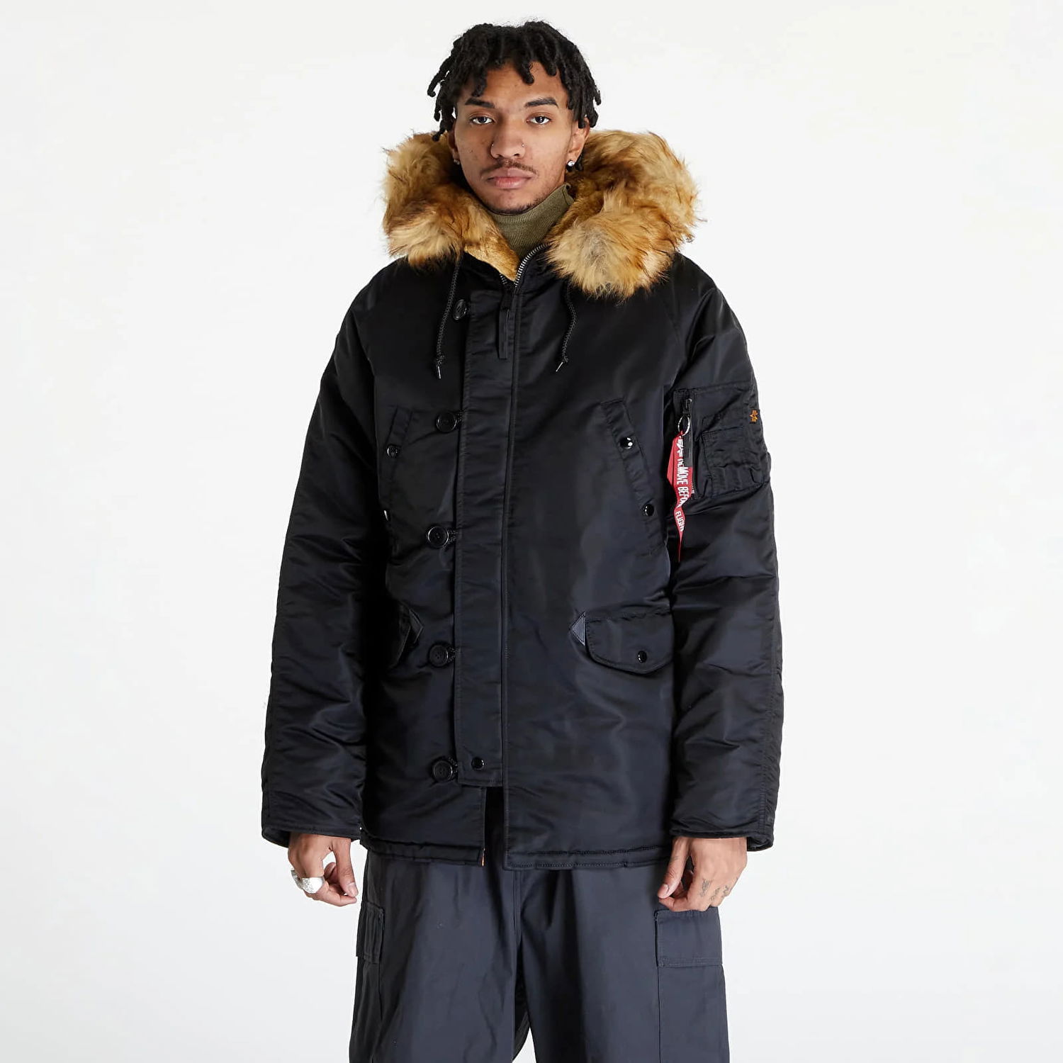 Bunda Alpha Industries N3B VF 59 Black Čierna | 103141 03, 0