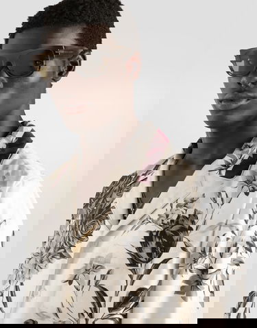 Košeľa Dolce & Gabbana Flower Bouquet-print Twill Shirt Rôznofarebný | G5IF1THI10OHK5ST, 3