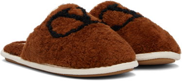 Tenisky a topánky Valentino Valentino Garavani Ta Chambre Wool Slippers Hnedá | 7Y2S0J88AWJ, 3