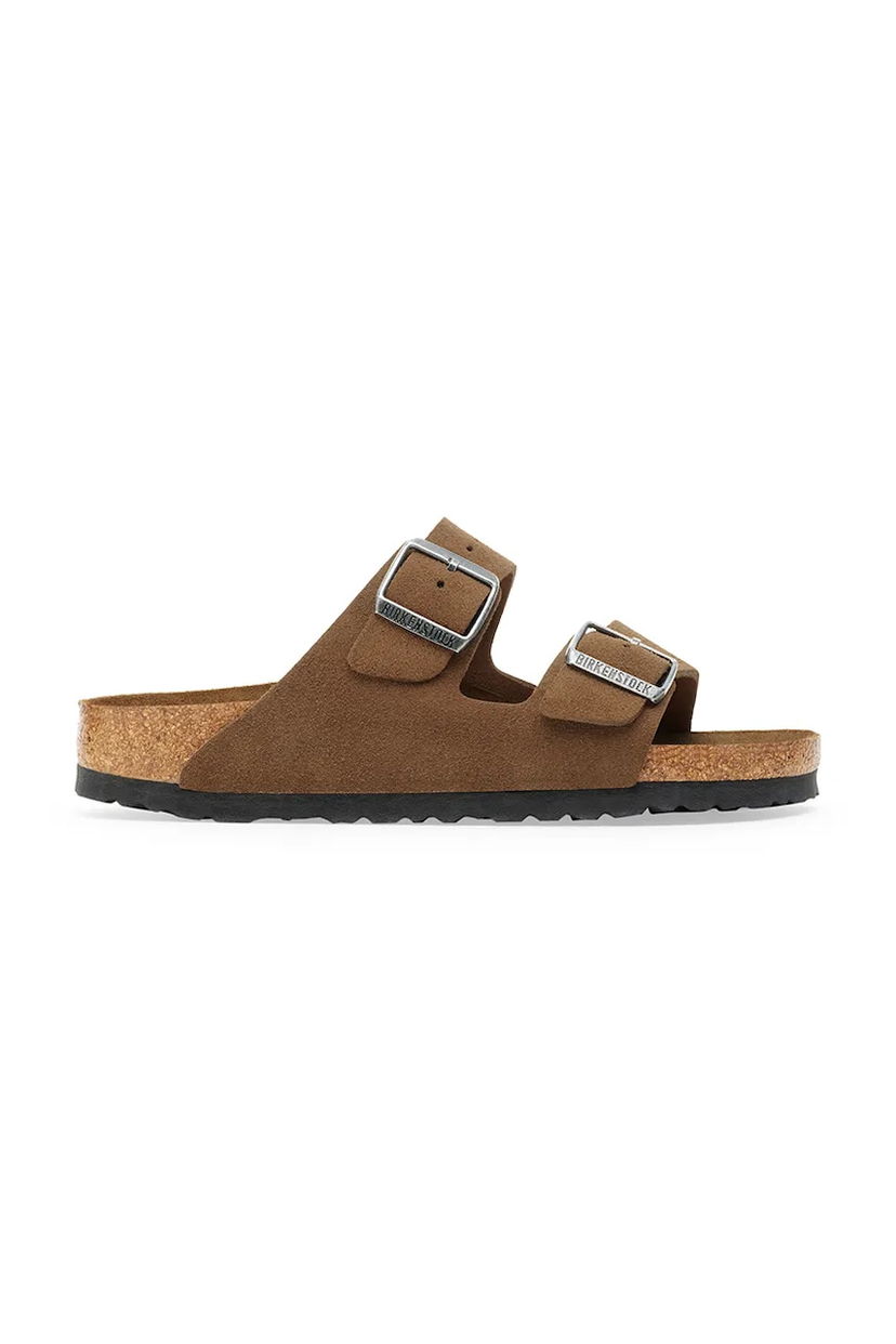 Tenisky a topánky Birkenstock Birkenstock Arizona Suede Slides Hnedá | 1030865