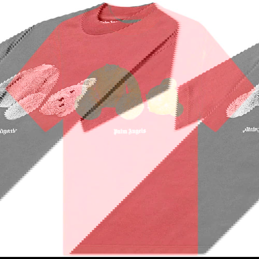 Tričko Palm Angels Kill The Bear Tee Červená | PMAA001F21JER0232860, 0