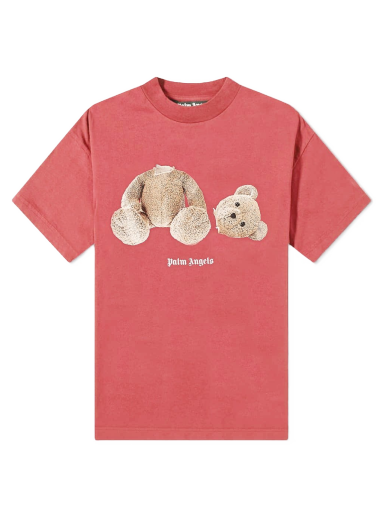 Tričko Palm Angels Kill The Bear Tee Červená | PMAA001F21JER0232860