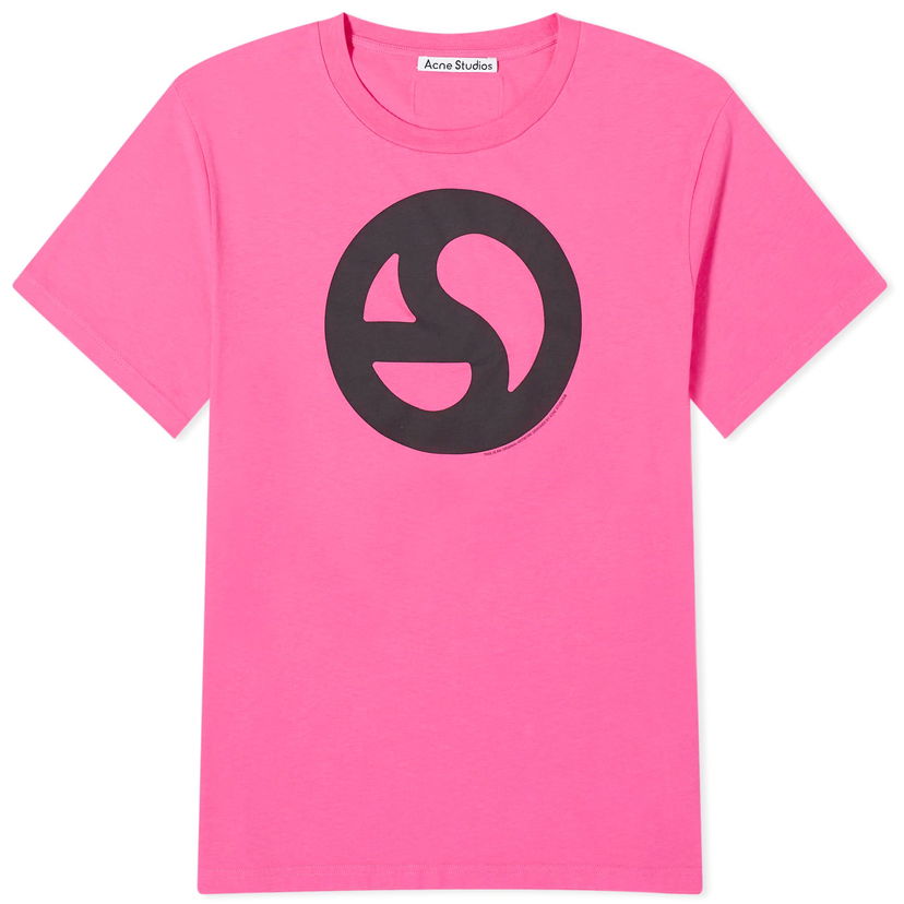 Tričko Acne Studios Everest Logogram T-Shirt Ružová | CL0265-ASA