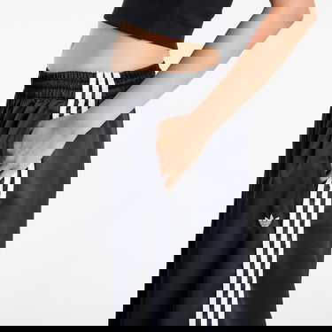 Nohavice adidas Originals Originals Satin Wide Leg Tracksuit Bottoms Čierna | KC8813, 4
