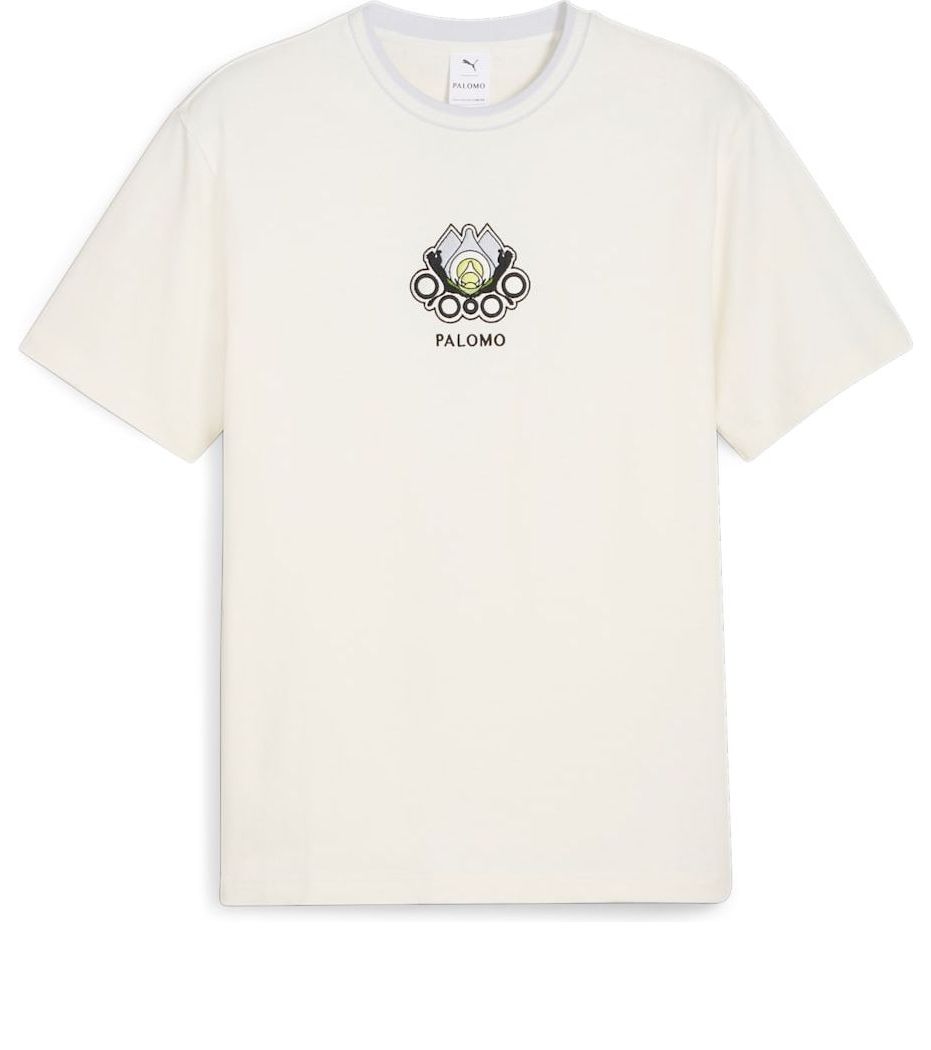 Tričko Puma Palomo Graphic T-Shirt Biela | 625558-65, 0