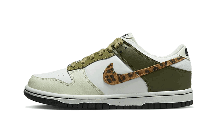 Tenisky a topánky Nike Dunk Low "Leopard" GS Zelené | DX9282-100, 0