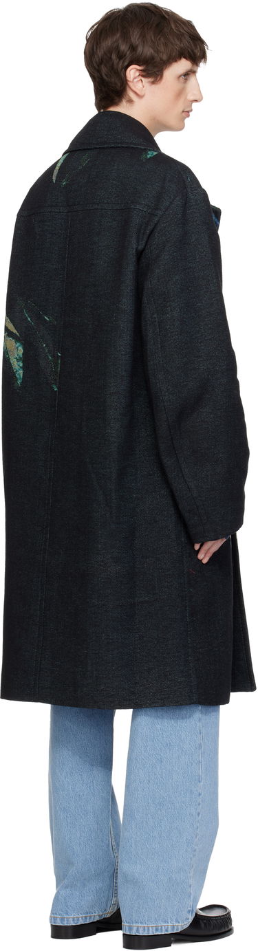 Kabáty Dries Van Noten Dries Van Noten Floral Jacquard Caban Coat Rôznofarebný | 252-020234-2137, 2