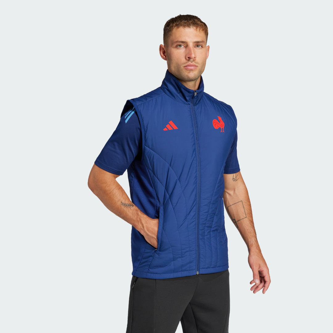 Vesta adidas Performance Padded Winter Vest Modrá | JC7204, 1