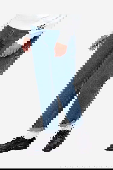 Džínsy Carhartt WIP High Waist Pierce Pant Modrá | I025268, 0