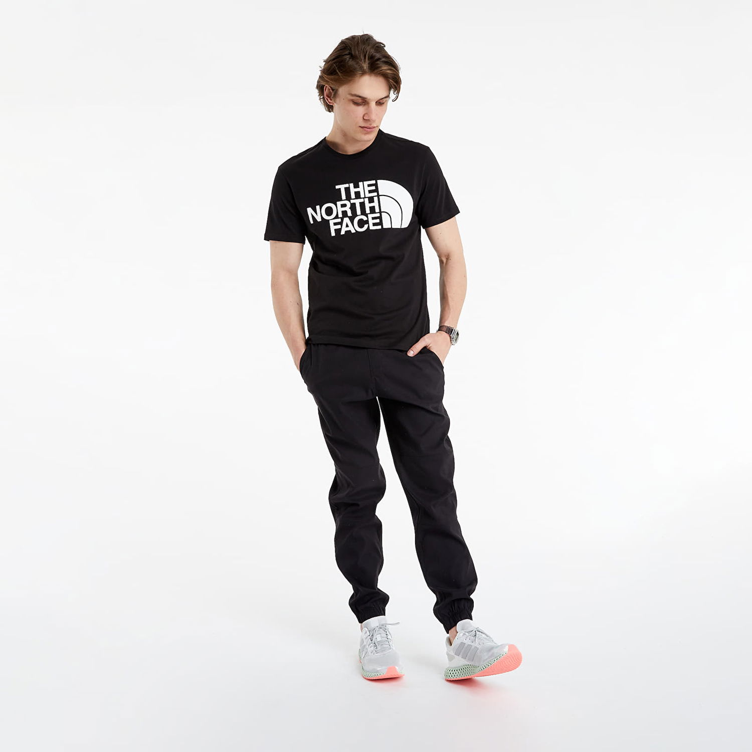 Tričko The North Face Standard T-Shirt Čierna | NF0A4M7XJK31, 1