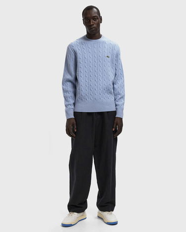 Sveter Lacoste Lacoste Cable Knit Sweater Modrá | AH2924-HBP, 2