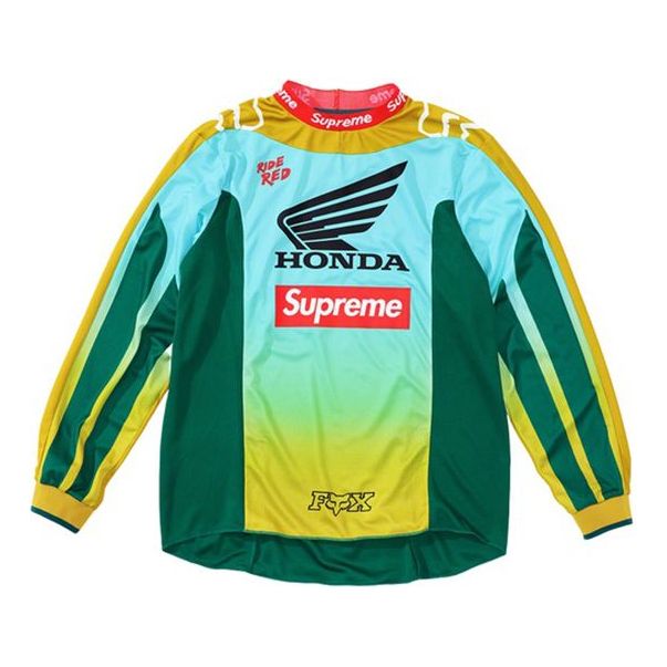 Dres Supreme Honda Fox Racing Moto Jersey Rôznofarebný | SUP-FW19-598, 0