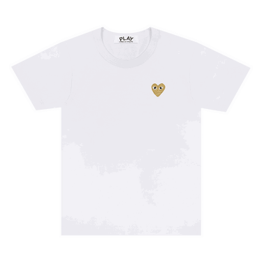 Tričko Comme des Garçons PLAY Heart T-Shirt Biela | AZ T215 051 4, 0