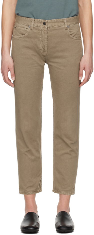 Džínsy The Row The Row Riaco Cropped Jeans Béžová | 7516-W3723, 0