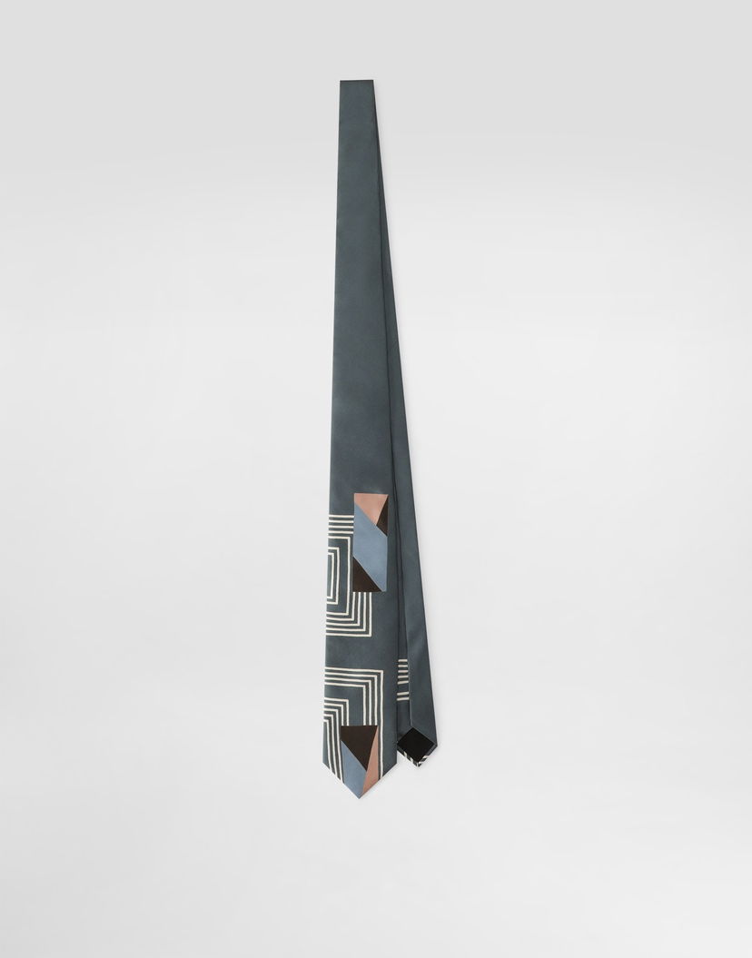 Doplnky Dolce & Gabbana Vintage-print Twill Tie Rôznofarebný | GT147EG0WW7N9299