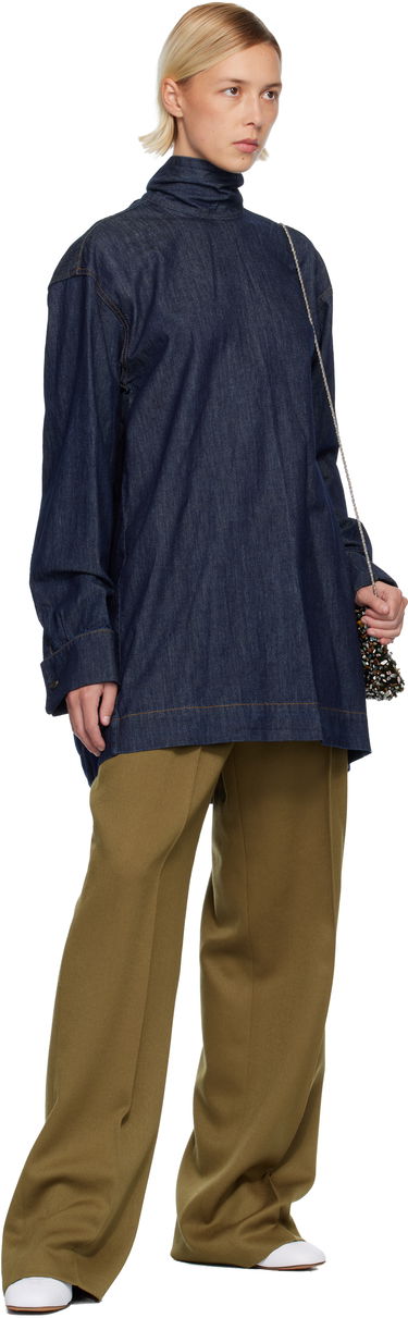 Košeľa Dries Van Noten Loose-Fit Denim Shirt Navy | 252-010787-2382, 3