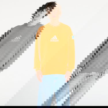 Mikina adidas Originals Adidas Equipment Reflective Embroidery Crew Sweatshirt Oranžová | JX1457, 0