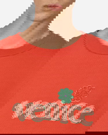 Mikina ERL Crewneck Sweatshirt Červená | ERL08T025 1, 5