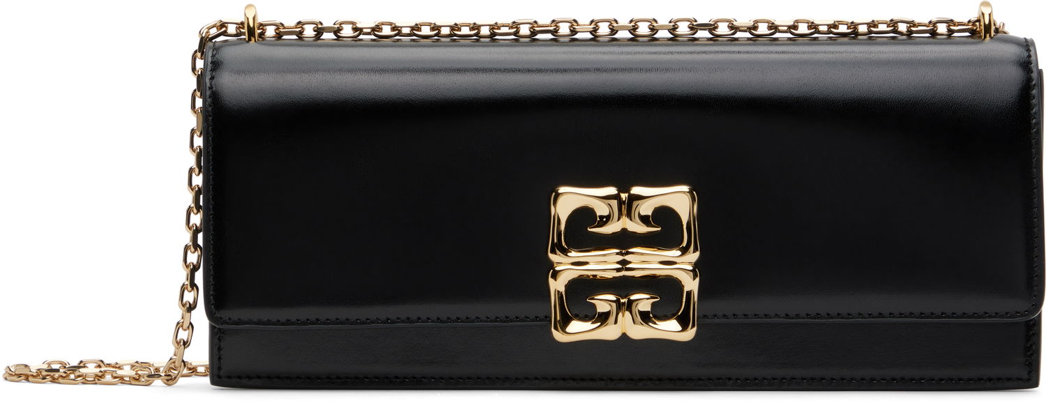 Kabelka Givenchy Givenchy 4G Liquid Clutch Bag Čierna | BB5127B27G001, 0