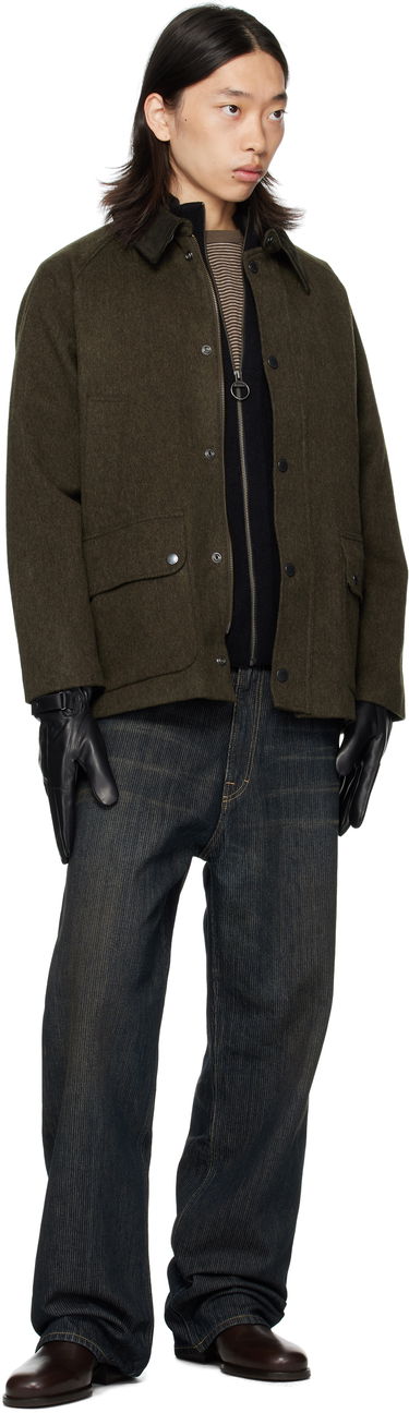 Bunda Barbour Barbour Modified Bedale Wool Jacket Zelené | MWO0299OL71, 3