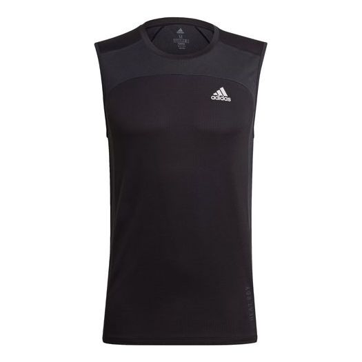 Tielko adidas Originals Heatrdy Running Vest Čierna | GK4298