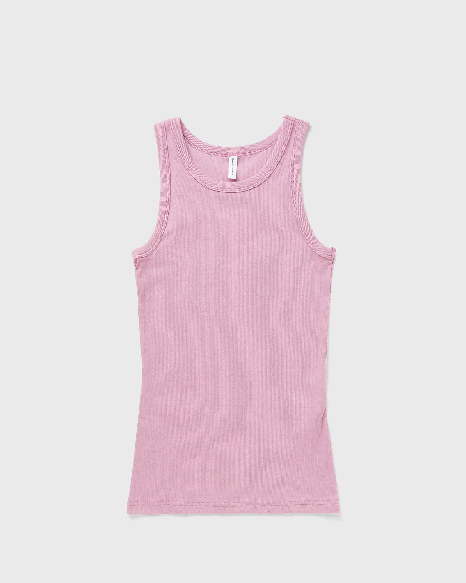 Tielko Samsoe Samsoe Alexo Ribbed Tank Top Ružová | F00001111-ORCHID-HAZE, 0