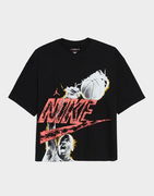 T-Shirt M J Reissue Graphic Print Oversized Short Sleeve Crew Neck