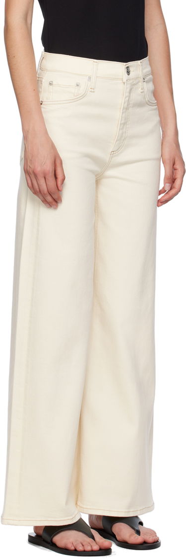 Džínsy rag & bone Sofie Ankle Wide-Leg Jeans Biela | WDD24P2993BREC, 1