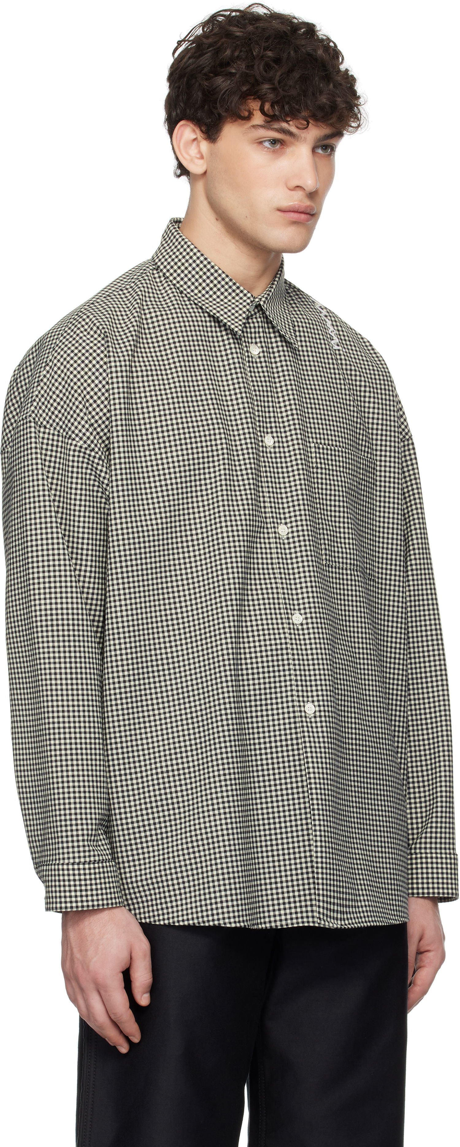 Košeľa Marni Marni Checked Wool Shirt Béžová | CUMU0061S5 UTP787, 1