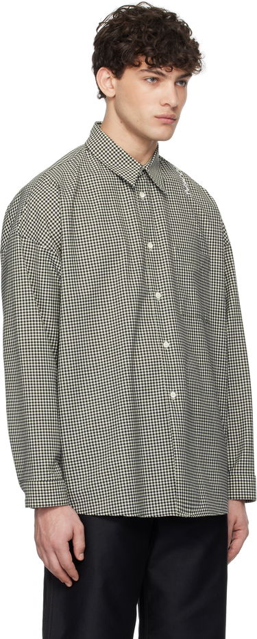 Košeľa Marni Marni Checked Wool Shirt Béžová | CUMU0061S5 UTP787, 1